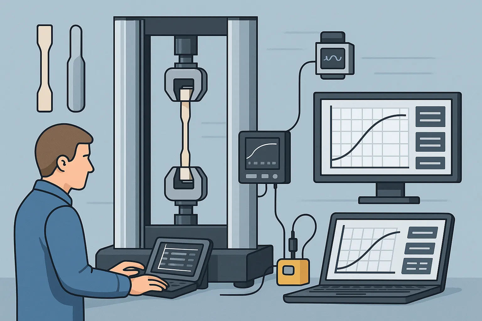 Механические методы испытаний полимеров - от разрыва до изгиба