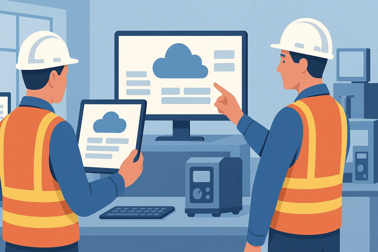 Лаборатория будущего с роботизированными системами